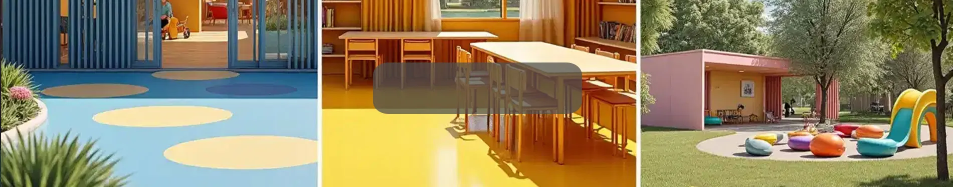 School Facilities Banner Design - Website Model
