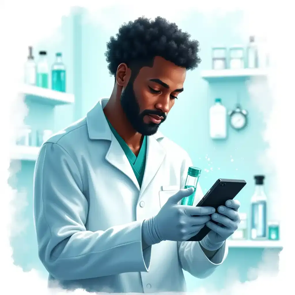 Modern Diagnostic Laboratory Icon
