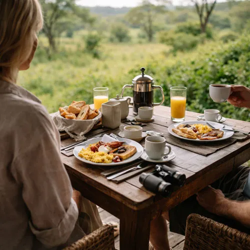 Lifestyle Photography Layout - Breakfast