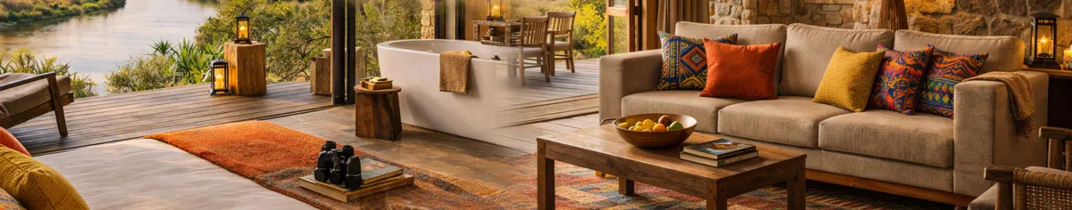 Lodge Overview Hero Header - Safari Website Model