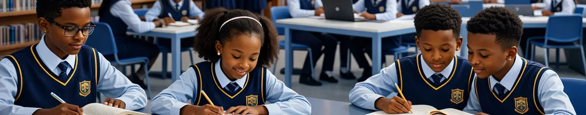 Academics Page Header Design - School Website Model