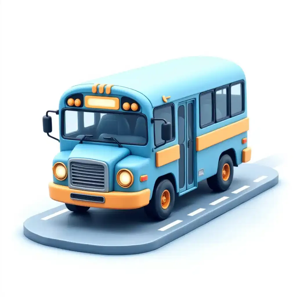 Icon Design - School Bus